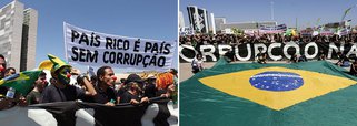 Em uma escala de 0 a 100, em que zero significa muito corrupto e 100 livre de corrupção, o país alcançou nota 43, um ponto a mais do que no ano passado, quando ficou no 72º lugar entre 177 países; esse ano, o Brasil ficou na 69ª posição