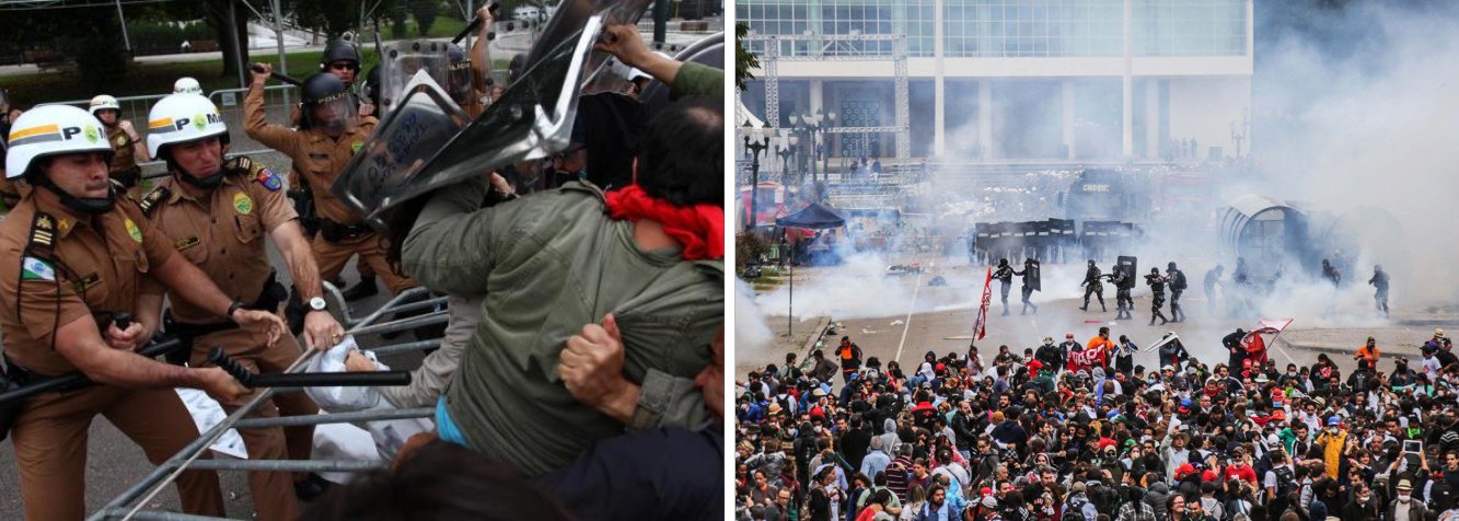 Ministério Público do Paraná instaurou nesta quinta-feira 30 procedimento para investigar as responsabilidades por eventuais excessos de policiais na repressão aos professores na manifestação de ontem em Curitiba; os promotores querem ouvir as pessoas envolvidas na manifestação e analisar as imagens do protesto; mais de 200 manifestantes saíram feridos da repressão policial