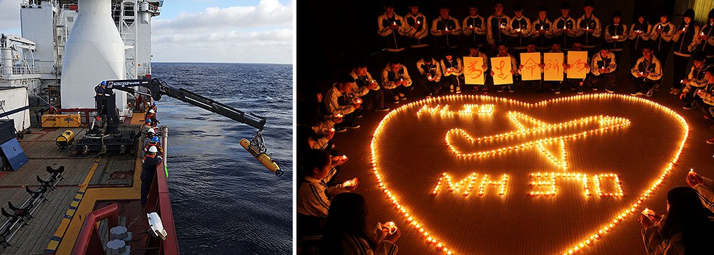 As equipes contratadas pela Austrália para procurar o avião da Malaysia Airlines, desaparecido desde março, não encontraram qualquer pista, após rastrear uma área de 7 mil quilômetros quadrados (km²) no Oceano Índico, informaram fontes oficiais; “Até a data foram feitas buscas em cerca de 7 mil quilômetros”, diz comunicado do Centro de Coordenação de Agências Conjuntas da Austrália, país que coordena a operação pela sua proximidade com o local das buscas