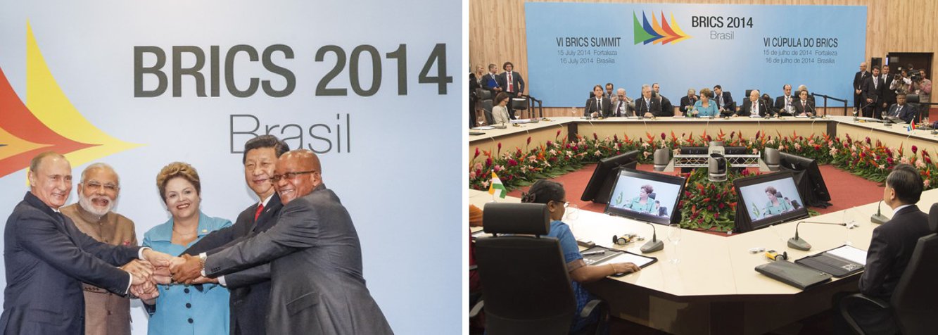 Em discurso durante a sessão plenária da 6ª cúpula dos Brics, que reúne líderes de Brasil, Rússia, Índia, China e África do Sul, em Fortaleza (CE), presidente diz que os países do bloco "são essenciais para a prosperidade do planeta"; "Fomos responsáveis pela mitigação dos efeitos da crise financeira global, e pelo sustentado crescimento da economia mundial", afirmou; mais cedo, Dilma Rousseff ressaltou avanço a ser obtido com criação do Novo Banco de Desenvolvimento, que terá fundo inicial de US$ 100 bilhões; "O banco vai contribuir com recursos para garantir investimentos em infraestrutura", disse; sede do Banco será em Xangai e primeiro presidente será indiano, anunciou a presidente