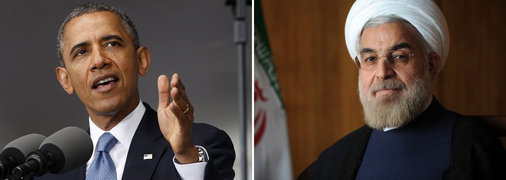 "Este acordo nega ao Irã o plutônio necessário para construir uma bomba. Ele encerra o caminho do Irã para uma bomba usando urânio enriquecido", disse o presidente americano Barack Obama neste sábado, 4, em discurso semana; Casa Branca espera que o apoio público nos EUA para seus esforços de negociação ajude a influenciar legisladores céticos; tanto Obama quanto o presidente do Irã, Hassan Rohani se envolverão em um difícil processo de convencimento nas próximas semanas e meses
 