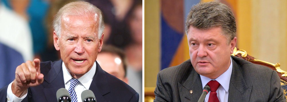 O secretário de imprensa da Casa Branca informou em comunicado que o vice-presidente dos Estados Unidos, Joe Biden, "ofereceu assistência dos Estados Unidos para ajudar a confirmar o que aconteceu e por que" no caso da queda do avião da Malaysia Airlines, com 295 a bordo; Biden telefonou para o presidente da Ucrânia, Petro Poroshenko