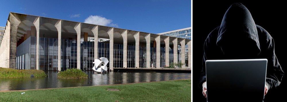 E-mails e sistema de dados do Ministério das Relações Exteriores tem sofrido ataques desde o dia 19; ontem, ele começou a ser reiniciado por técnicos e continua fora do ar; Itamaraty não informou o alcance e os prejuízos; hackers usaram o conhecido esquema de phishing, mandando e-mails enganosos para funcionários e salvando seus dados pessoais; Polícia Federal e GSI (Gabinete de Segurança Institucional) foram acionados para investigar autores e origem