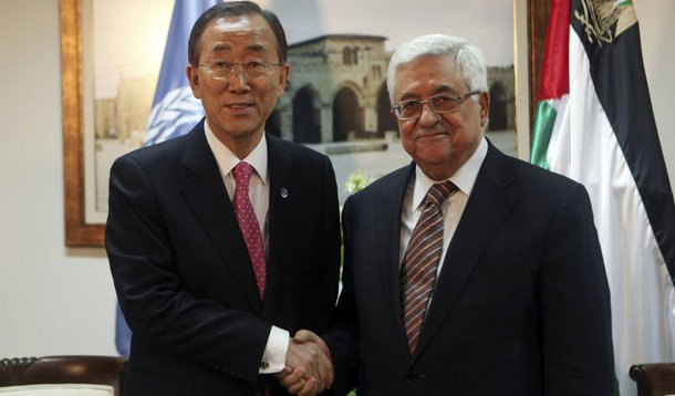 Presidente da Autoridade Nacional Palestina, Mahmoud Abbas, pediu em carta, neste domingo, ao secretário-geral da Organização das Nações Unidas, Ban Ki-moon, a formação de um comitê internacional que investigue todos os crimes e violações cometidas contra seu povo