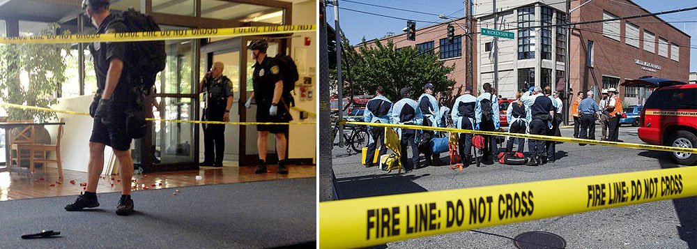 Incidente ocorreu na Seattle Pacific University, no Noroeste dos Estados Unidos; um suspeito foi detido pelas autoridades; caso ocorreu menos de duas semanas depois de um jovem, de 22 anos, ter matado seis pessoas no campus de Santa Barbara, na Califórnia, antes de se suicidar