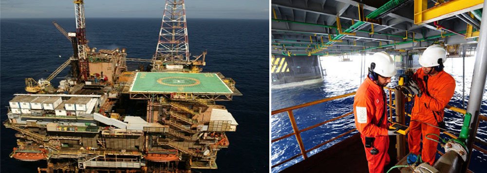 Incêndio atingiu um tanque de água na Plataforma Namorado-1 (PNA-1); seis trabalhadores da empresa Odebrecht Oil &amp; Gas, responsável pela pintura da plataforma, teriam se ferido levemente; a produção foi temporariamente interrompida