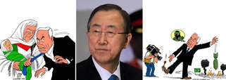 O secretário-geral das Nações Unidas, Ban-Ki-Moon, condenou neste domingo o que chamou de "terrível ataque" israelense na Faixa de Gaza, que deixou quase 100 mortos; ele disse ainda que o governo de Benjamin Netanyahu deve se esforçar mais para poupar vidas de civis; nas ilustrações, o cartunista Latuff retrata a morte de crianças palestinas e a reação desproporcional de Israel aos ataques do Hamas