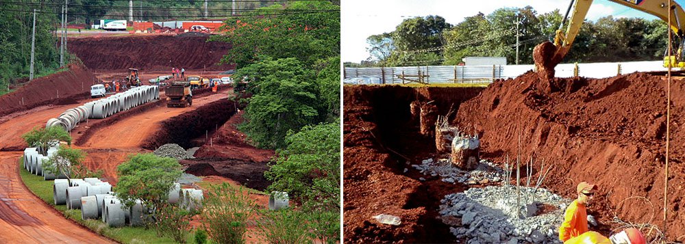 Obra da Avenida Paraná - que liga a região norte, considerada a mais populosa ao centro, começou em abril do ano passado, com previsão de 12 meses para entrega; após a retomada dos trabalhos, o DER-PR estipulou mais uma data, 31 de julho, que também não deve ser cumprida; alteração elevou o custo do viaduto em R$ 224 mil