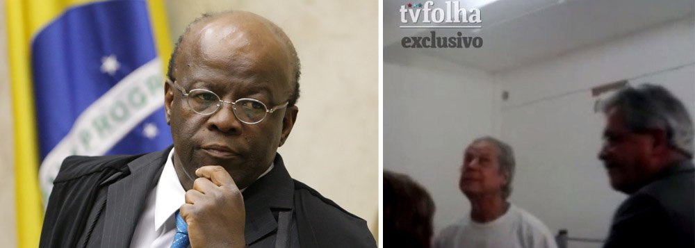 Vara de Execuções Penais do Distrito Federal enviou ao presidente do Supremo Tribunal Federal, Joaquim Barbosa, cópia do pedido de investigação pelo vazamento de um vídeo com imagens da visita à cela do ex-deputado José Dirceu; pedido foi feito pelo deputado federal Assis do Couto (PT-PR), presidente da Comissão de Direitos Humanos e Minorias (CDH), da Câmara dos Deputados