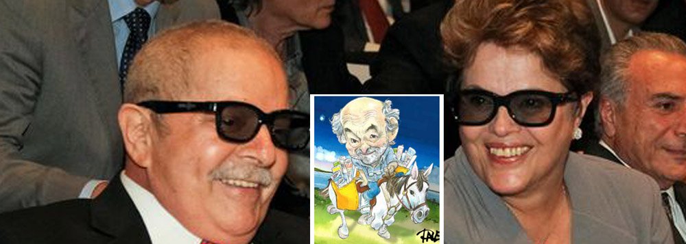 Jornalista diz que, apesar das mil negativas, instituto de pesquisa insiste em apresentar o nome do ex-presidente aos eleitores; ele conclui que o objetivo principal da “oposição midiático-partidária-empresarial” continua sendo atritar ex e atual presidente “para ver se dá um cavalo de pau nas pesquisas”; e questiona o fato de o Datafolha não incluir também os nomes de Fernando Henrique Cardoso e José Serra em lugar de Aécio Neves