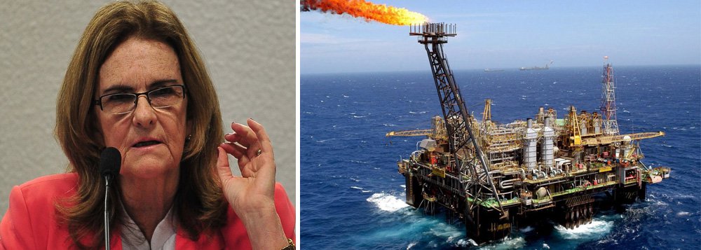 Presidente da Petrobras, Graça Foster, reafirmou nesta segunda-feira plano da estatal de elevar produção nacional para 4,2 milhões de barris diários em 2020; segundo ela, em um período de 12 anos, a empresa terá investido o montante de US$ 102 bilhões no pré-sal desde quando a área foi descoberta, em 2006; avanço no ranking global de produtores deve elevar Brasil à sexta posição até 2035