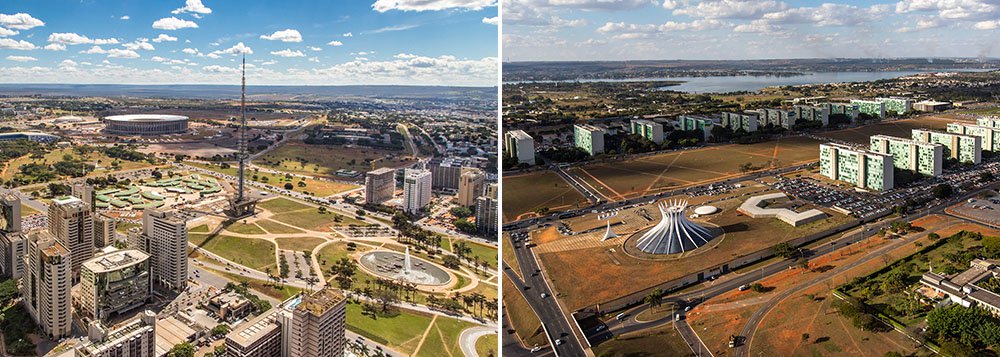 Um mapa interativo criado por uma rede social que registra o fluxo de turistas estrangeiros nas 12 cidades-sede da Copa apontou que Brasília é a terceira cidade onde mais fazem check-in; a capital ficou atrás, apenas, do Rio de Janeiro e São Paulo, no período de 5 a 16 de junho
 