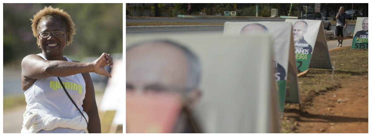 Nas redes sociais, internautas postam fotos das práticas que desaprovam e colocam na “lista negra” candidatos que abusam de cartazes, faixas e mensagens instantâneas para celulares sem autorização. Candidatos usam "jeitinho" para burlar os limite da legislação e acabam angariando antipatia no lugar de votos
 