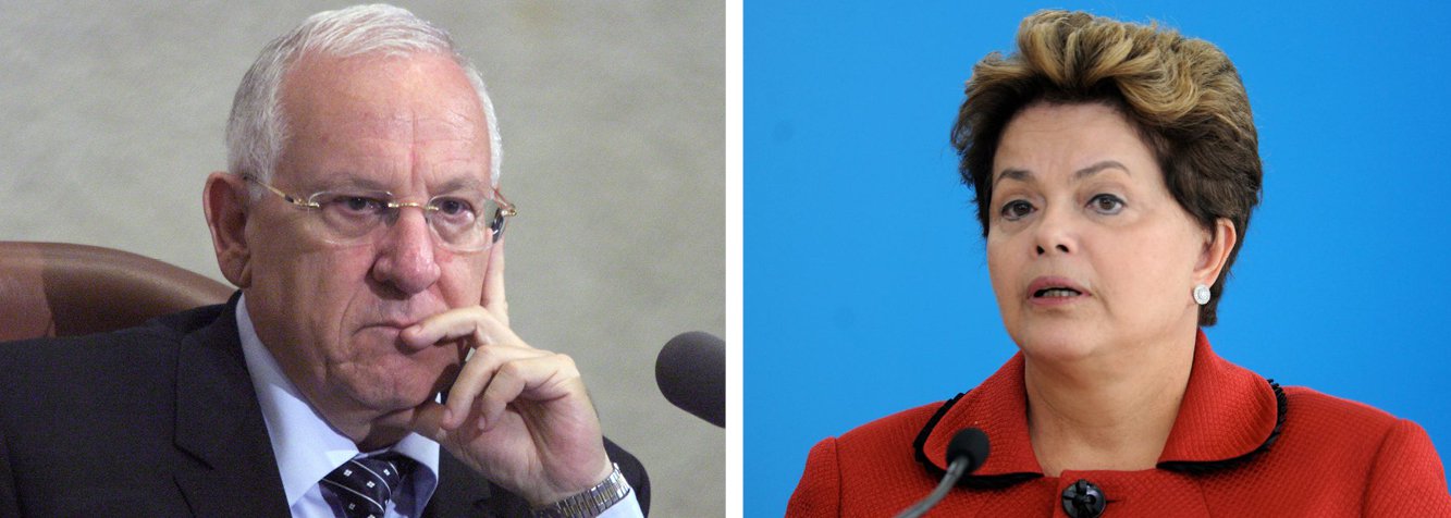 O presidente recém-eleito de Israel, Reuven Rivlin, tentou consertar o estrago causado nas relações com o Brasil, depois que um porta-voz da chancelaria israelense classificou o País como "anão diplomático"; num telefonema nesta segunda-feira, ele esclareceu que as expressões usadas por esse funcionário "não correspondem aos sentimentos da população de seu país em relação ao Brasil"; Rivlin justificou os ataques a Gaza como autodefesa, mas a presidente Dilma voltou a condenar a desproporcionalidade dos bombardeios ordenados pelo primeiro-ministro Benjamin Netanyahu; leia nota do Planalto
