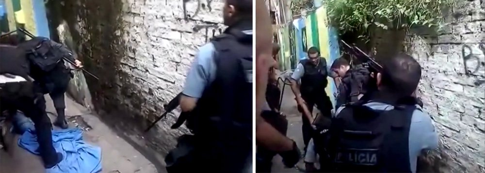 Um vídeo publicado pelo jornal Extra mostra um grupo de policiais da UPP da Rocinha retirando um homem baleado durante uma operação realizada antes que a perícia fosse feita; os agentes levaram a vítima, identificada como Josiel Rafael Silva, 43 anos, ao hospital Miguel Couto; de acordo com a Secretaria Municipal de Saúde, no entanto, ele nunca deu entrada na unidade, porque já havia chegado morto