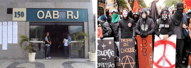 Representante da OAB encarregado do caso da advogada Eloisa Samy Santiago, João Pedro Pádua disse hoje (21) que a Ordem não recomendou nem foi consultada sobre o pedido de asilo político ao Uruguai; "Foi uma decisão pessoal dela. Ela pode ter consultado alguém, mas não a nós", disse Pádua; Eloísa teve a prisão preventiva decretada na última sexta-feira (18); ela e o também ativista David Paixão estão no Consulado-Geral do Uruguai, no Rio, onde foram buscar abrigo