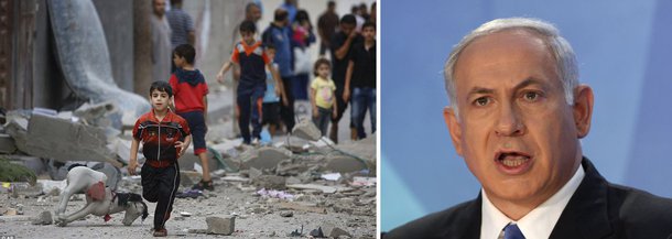 O jornalista Breno Altman, que é judeu, aponta três argumentos contra a tese de que Israel apenas reage, de forma legítima, ao terrorismo do Hamas; o primeiro: "desde 1967, quando tomou a força territórios árabes, Israel é o Estado agressor e os palestinos, desde então, possuem direito natural à auto-defesa e à rebelião"; o segundo: ao usar como pretexto a morte de três adolescentes israelenses, Netanyahu não tratou o episódio como um caso policial, mas como tema militar; terceiro: nunca existiu autodefesa que justificasse mortes de mulheres, crianças e ataques a edifícios das Nações Unidas; "o nome do que faz o governo de Israel é crime de guerra"