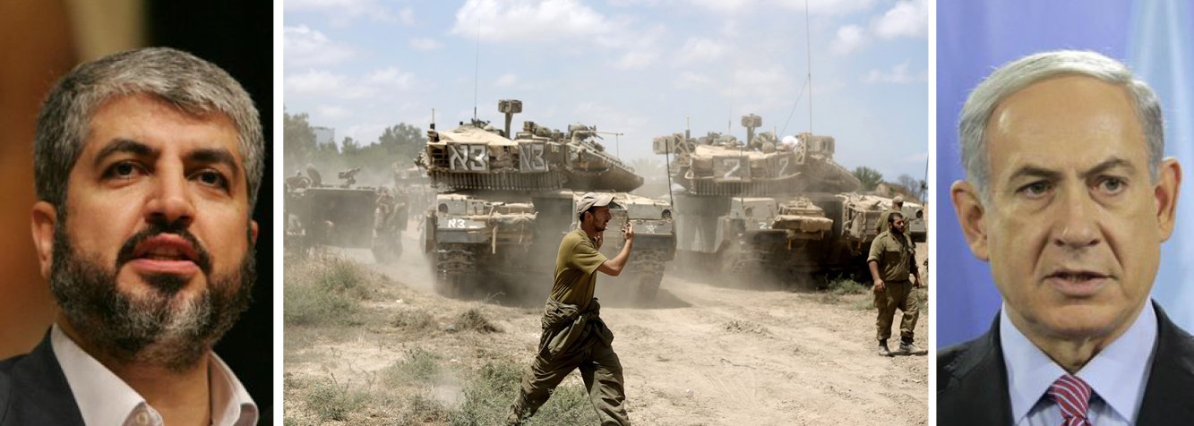 Israel e o Hamas concordaram em realizar um cessar-fogo humanitário de 72 horas, a partir desta sexta-feira, 1º; acordo foi divulgado pelos Estados Unidos e pela ONU, em um comunicado comum, em Nova Déli, na Índia, onde o secretário de Estado americano, John Kerry, participa de reuniões com autoridades indianas; o pronunciamento diz que israelenses e palestinos deram garantias de que a trégua seria incondicional, e de que haveria mais negociações para um cessar-fogo duradouro; carnificina de Benjamin Netanyahu já matou mais de 1.400 palestinos