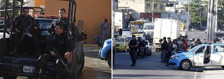 Cerca de 500 policiais militares fazem uma grande operação de cerco e varredura em todas as comunidades integrantes do Complexo do Alemão, subúrbio do Rio de Janeiro; de acordo com a Coordenadoria de Polícia Pacificadora (CPP), a operação deve seguir até o fim da manhã; desde o início da implantação da Unidade de Polícia Pacificadora (UPP) do complexo quatro policiais militares morreram em confrontos com criminosos