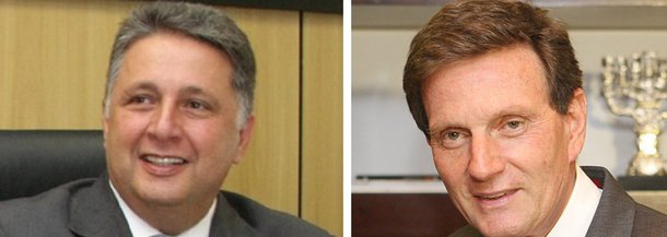 Segundo o instituto, ex-governador Anthony Garotinho tem 24% das intenções de voto, assim como o ex-ministro Marcelo Crivella; se as eleições fossem hoje, ambos disputaria o segundo turno; pesquisa também apontou que governador Luiz Fernando Pezão, com 14%, e senador Lindbergh Farias (PT/RJ), com 12%, ainda não decolaram; na disputa para o Senado, quem está na frente é o deputado Romário (PSB/RJ)