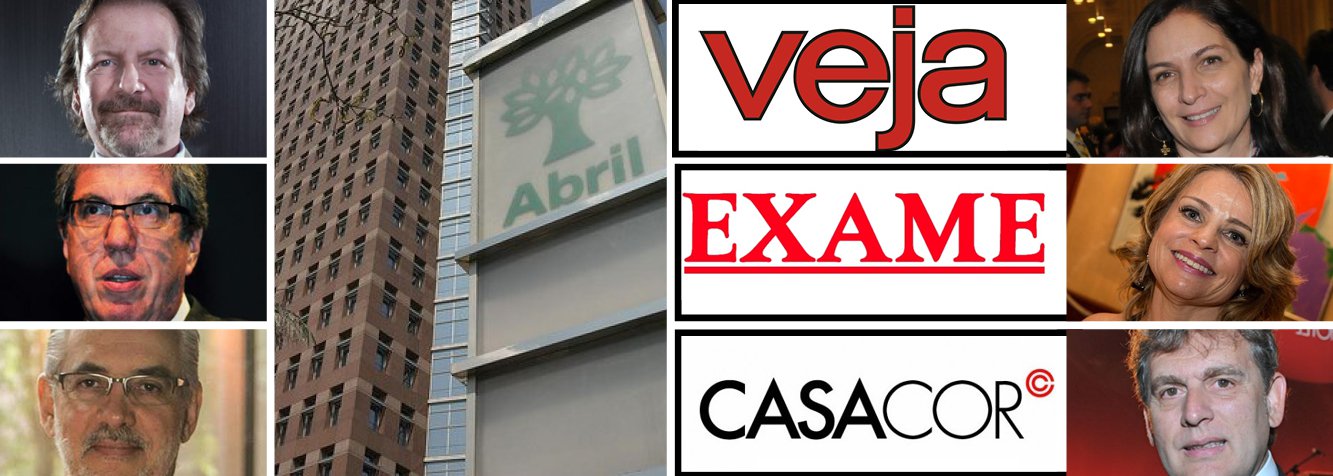 Grupo Abril anuncia em boletim interno desligamento de cinco altos executivos; referência da revista Veja no mercado publicitário, Thais Chede Soares, diretora da revista Exame, Cláudia Vassalo, e presidente da Casa Cor, Ângelo Derenze, saem em nome de reestruturação "profunda, relevante e necessária", nas palavras do presidente Alexandre Caldini (abaixo, à esquerda); no ano passado, pouco antes de demitir 150 profissionais, empresa também iniciou cortes pelas chefias; plano dos presidentes Giancarlo Civita, Fabio Barbosa encolhe companhia e mexe com sua reputação