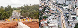 O governo federal vai liberar R$ 1,5 bilhão para obras de mobilidade urbana no Distrito Federal; os recursos, que fazem parte do Programa de Aceleração do Crescimento (PAC), serão investidos em obras como a construção do Eixo Norte do Expresso DF, compra de dez trens do Metrô e construção de mais três estações na Asa Sul