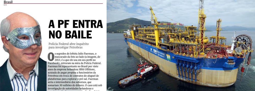 No texto "Um alerta aos homens de bem", o empresário Julio Faerman, que vem sendo acusado de intermediar pagamentos da empresa holandesa SBM a executivos da Petrobras, se defende das acusações, sobretudo da revista Veja; "O fato é que me vejo submetido a um processo público de achincalhe que se alimenta a todo instante", diz ele; "Ficam apenas algumas indagações: o que será noticiado depois que todas as investigações estiverem concluídas? Quem será responsabilizado pelos danos causados a mim, a minha família e a meus ex-sócios e suas empresas? Haverá uma retratação pública?", questiona