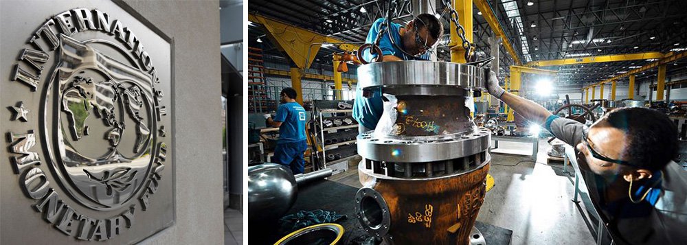 Previsão anterior do Fundo Monetário Internacional para o crescimento da economia brasileira era de 1,8%; de acordo com a instituição financeira, emergentes crescerão 4,6% esse ano; relatório do FMI também reviu para baixo o crescimento dos EUA e da China