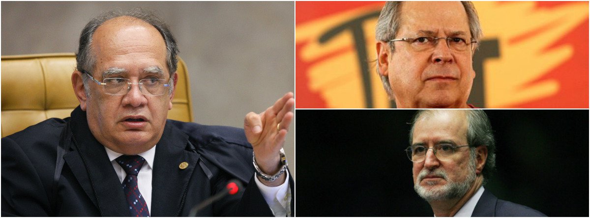 Ministro do Supremo Tribunal Federal votou, no caso da Ação Penal 470, para que o STF julgasse todos os réus, mesmo os que não tinham foro especial; no 'mensalão tucano', Gilmar Mendes defendeu que o processo deve ser remetido à Justiça comum, uma vez que Eduardo Azeredo renunciou ao mandato de deputado; ele nega, porém, que haja incoerência nas duas posições; "O mensalão era uma rede, uma teia, não havia como separar os investigados. Naquele caso, pouco importava ter ou não direito a foro privilegiado"; para ele, ao contrário de Azeredo, José Dirceu merecia o foro privilegiado, mesmo sem ter mandato