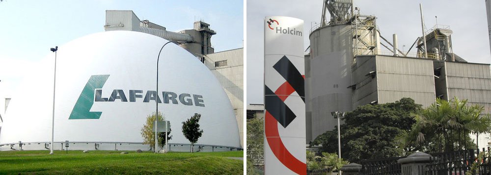 As duas maiores produtoras de cimento do mundo, a francesa Lafarge e a Holcim, da Suíça, fecharam os termos de um acordo de fusão que pode criar uma companhia com um valor de aproximadamente 55 bilhões de dólares no mercado de ações, disse uma fonte próxima da situação neste domingo