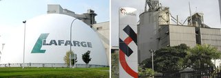 As duas maiores produtoras de cimento do mundo, a francesa Lafarge e a Holcim, da Suíça, fecharam os termos de um acordo de fusão que pode criar uma companhia com um valor de aproximadamente 55 bilhões de dólares no mercado de ações, disse uma fonte próxima da situação neste domingo