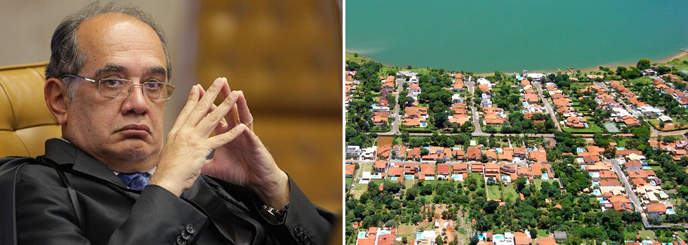 Grupo Tático da Polícia Militar do DF mobiliza grande estrutura e consegue capturar os integrantes da organização criminosa, dois garotos de 12 e 13 anos; eles teriam levado equipamentos da academia de ginástica do ministro, que não estava em casa; um vizinho, que chamou a polícia, disse ser um absurdo não ter uma viatura fazendo ronda exclusiva na quadra onde mora um juiz supremo