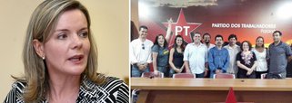 A ministra-chefe da Casa Civil, Gleisi Hoffmann, pré-candidata ao governo do Paraná, obrigou os correligionários do PT de Curitiba a selarem a "harmonia" interna; o novo presidente da sigla na capital, Natalino Bastos, homem de confiança do deputado André Vargas e do vereador Pedro Paulo, havia deixado de fora do diretório municipal o grupo ligado à ministra e aos deputados Ângelo Vanhoni e Dr. Rosinha