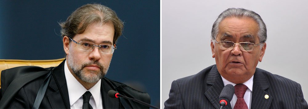 Documento expedido nesta segunda-feira pelo ministro do STF será encaminhado à Polícia Federal; Dias Toffoli também enviou ofício ao presidente da Câmara, Henrique Eduardo Alves (PMDB-RN), para informar sobre a condenação definitiva do parlamentar; após receber o mandado, a Casa deverá abrir o processo de cassação do deputado, condenado pelo crime de esterilização cirúrgica irregular