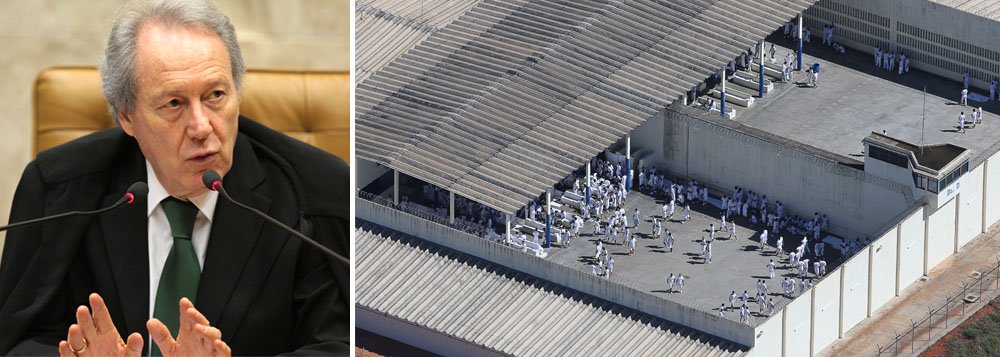 Ministro do STF afirma que "o título judiciário penal tem que ser cumprido estritamente"; caso contrário, "haverá constrangimento ilegal que pode ser corrigido inclusive por meio de um habeas corpus"; Ricardo Lewandowski se refere às condições de condenados da Ação Penal 470, como José Dirceu e Delúbio Soares, que há quase um mês não saem da prisão, apesar de terem sido condenados a regime semiaberto; José Genoino, que está doente, cumpre prisão domiciliar temporária; Justiça do DF decidiu suspender as visitas de sextas-feiras aos réus que estão na Penitenciária da Papuda; assista entrevista ao jornalista Paulo Moreira Leite, da revista IstoÉ