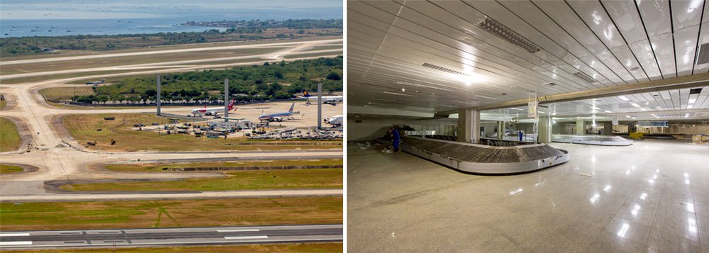 Conclusão dos trabalhos no Terminal 2, prevista para o mês de abril, vai aumentar em 13 milhões a capacidade do aeroporto, o que leva a Empresa Brasileira de Infraestrutura Aeroportuária a afiançar que o Galeão estará pronto para receber 30,4 milhões de passageiros ao ano durante o Mundial; ao todo, são três as obras em andamento no aeroporto internacional