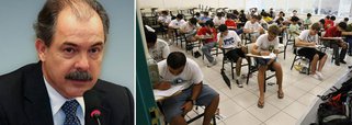 Isso porque eles não obtiveram desempenho satisfatório nas avaliações do Ministério da Educação pela segunda vez consecutiva, anunciou hoje o ministro Aloizio Mercadante