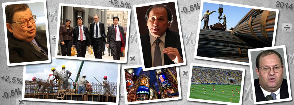 PIB do 3º trimestre esquenta debate sobre como interpretar a economia brasileira; com olhos pregados no retrovisor, que no plano imediato mostra uma retração de 0,5% no crescimento, ou enxergando adiante?; "A economia do país não é um 'desastre anunciado' como querem alguns", diz o professor Delfim Netto; "Fantasmas não amedrontam o setor produtivo", assinala o empresário Benjamin Steinbruch; pregador do desemprego para combater a inflação, até economista Ilan Goldfjan parece se afastar dos pessimistas: "Certamente, esperamos que o Brasil ganhe a Copa", diz ele; ufa!