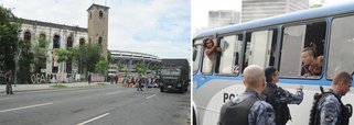 A Polícia Militar concluiu a desocupação do prédio do antigo Museu do Índio, ao lado do Estádio Jornalista Mário Filho, o Maracanã, na manhã de hoje (16); as cerca de 20 pessoas que ocupavam o prédio desde ontem (15) foram levadas para a Delegacia da Praça da Bandeira em um ônibus da PM