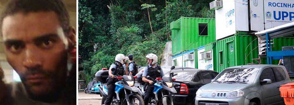 O julgamento dos 25 policiais militares acusados pelo desaparecimento do pedreiro Amarildo de Souza, em julho do ano passado; Participam da sessão 19 testemunhas de acusação, sendo 18 policiais civis e a viúva da vítima, Elisabete Gomes da Silva, que chegou ao prédio do Fórum Central acompanhada por um dos filhos