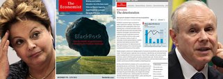Revista britânica ataca novamente e diz que economia brasileira está se deteriorando; publicação afirma ainda que País pode até ter recessão, com queda acentuada nas finanças públicas, inflação elevada e um inchado déficit em conta corrente; em série de reportagens, Economist elegeu como alvo o ministro da Fazenda, Guido Mantega, e condicionou a reeleição da presidente Dilma Rousseff à troca de sua equipe econômica