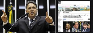 Segundo o deputado federal, o instituto colocou seu nome na lista de candidatos apenas como "Anthony", a fim de manipular os entrevistados; mesmo assim, ele teria saído na dianteira em todos os cenários, o que motivou o Ibope a não divulgar a pesquisa na última segunda-feira, como era o previsto; portal R7 divulgou levantamento com Marcelo Crivella (PRB) vencendo no segundo turno nos principais cenários; em seu blog, porém, Garotinho publica os números da pesquisa registrados no TSE e denuncia: "diferente do que a Record quis passar eu venço em todos os cenários"