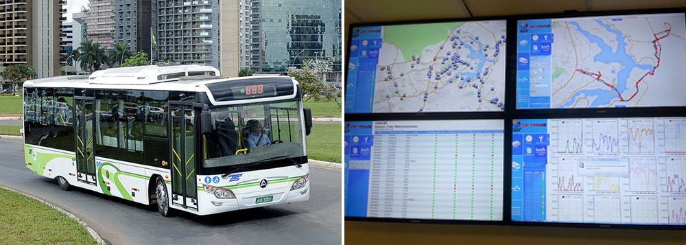 Além de renovar a frota de ônibus, o Transporte Urbano do Distrito Federal (DFTrans) iniciou as atividades de rastreamento dos ônibus por meio de GPS; um Centro de Supervisão Operacional foi instalado na autarquia, em caráter experimental; por meio de painéis de vídeo e de relatórios gerenciais, o DFTrans supervisionará o Sistema de Transporte Público do Distrito Federal