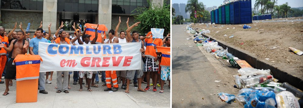 Em assembleia na manhã desta segunda-feria, 3, garis do Rio de Janeiro decidiram continuar a greve iniciada há três dias; alguns bairros da capital fluminense estão tomados de lixo, sobretudo, os locais por onde passaram nesse domingo, 2, os blocos de carnaval e o Sambódromo; dos cerca de 15 mil garis da Companhia Municipal de Limpeza Urbana (Comlurb), aproximadamente 3,5 mil estão parados