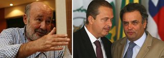 "Os discursos com críticas à política econômica e à imensa base aliada do governo são absolutamente iguais", escreve o jornalista Ricardo Kotscho sobre os dois pré-candidatos à presidência; segundo ele, a "única diferença visível a olho nu" é a defesa de "uma nova política" por Eduardo Campos, ao lado de Marina Silva