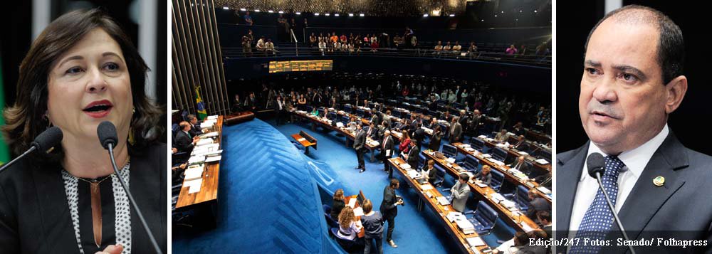 Desde 24 de setembro até o fim da tarde deste sábado (5), 46 deputados e dois senadores migraram de legenda; pela legislação eleitoral, o prazo para que os parlamentares que desejam disputar a eleição no próximo ano troquem de partido termina hoje; no troca-troca partidário, os partidos que mais receberam os parlamentares que abandonaram suas antigas siglas foram o Solidariedade (SDD) com 21 deputados, e o Pros, com 13; no Senado, Kátia Abreu (TO) trocou o PSD pelo PMDB e o senador Vicentinho Alves, também do Tocantins, saiu do PR e foi para o SDD