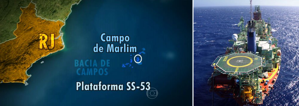 Após registro de problemas, companhia informou que plataforma na Bacia de Campos (RJ) está estabilizada e não corre o risco de afundar, não especificando o incidente ocorrido