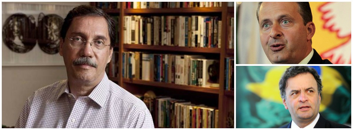 Tucano disse que partilha do mesmo sonho do socialista, mas para o colunista do Globo, "se Campos se convencer de que deve também tratar o candidato tucano como adversário", como fez sua candidata a vice, Marina Silva, "o calor da campanha eleitoral pode inviabilizar um acordo no segundo turno, o que favorecerá mais uma vez o PT"