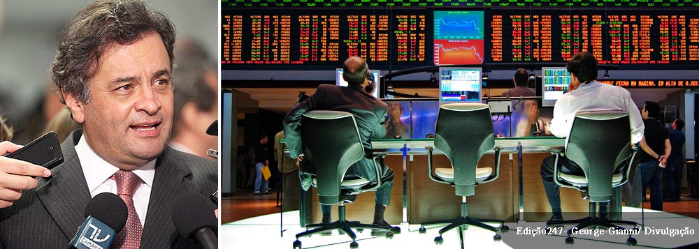 Corrida eleitoral dá início a apostas de analistas de mercado sobre os impactos que cada presidenciável causaria na economia e nos ativos financeiros; nesta quinta, a Legan Asset Management previu que uma eventual vitória do tucano Aécio Neves (PSDB-MG) levaria o Índice Bovespa dos atuais 52 mil pontos para a marca de seis dígitos; reeleição de Dilma, segundo os mesmos analistas, colocaria o Ibovespa em 40 mil pontos; não custa lembrar que foi com Lula, antes alvo de desconfiança, que o mercado acionário brasileiro viveu seu melhor momento; reportagem é a primeira da parceria entre o 247 e o portal Infomoney