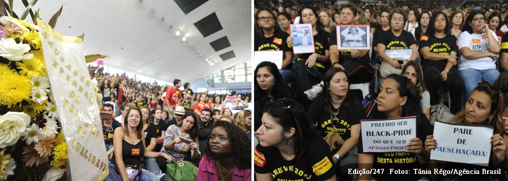 A prefeitura do Rio divulgou nota informando que não poderá conceder o aumento salarial de 15,3% aos profissionais de educação, na folha de outubro; isso porque o TJ-RJ anulou a sessão da Câmara dos Vereadores que aprovou o plano dos servidores municipais da educação